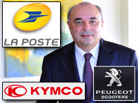 Pourquoi La Poste a préféré Kymco à Peugeot pour ses 50 cc