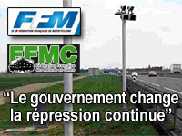 FFM et FFMC dénoncent les radars de vitesse moyenne