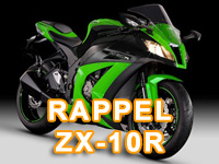 Suintement d'huile : Kawasaki rappelle ses ZX-10R Ninja