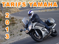 Yamaha met à jour ses tarifs hiver 2012-2013