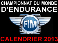 Calendrier du championnat du monde d'endurance 2013