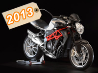 Les tarifs des motos MV Agusta augmentent en 2013