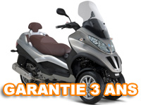 Offre Piaggio : garantie de 3 ans sur les MP3 500 LT