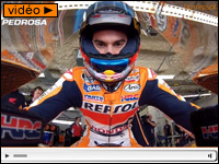 Vidéo : Pedrosa et Marquez sur le circuit Moto GP d'Austin