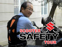 Suzuki organise un Scooter Safety Tour