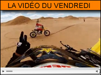 Vidéo moto du vendredi : des ''Hero'' dans le désert