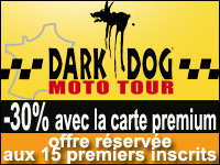 Inscription à prix réduit au Dark Dog Moto Tour 2013