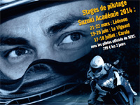 Stage moto sur circuit : la Suzuki Académie revient en 2014