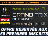 Votre invitation au GP de France Moto 2014 !