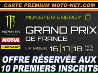 Votre invitation au GP de France Moto 2014 !