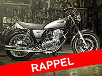 Yamaha rappelle les SR 400