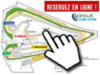 Réservez vos roulages au circuit Carole en ligne