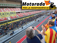 Plusieurs milliers de motards à Barcelone pour l'indépendance de la Catalogne