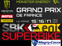 Les billetteries du GP de France au Mans et du WSBK à Magny-Cours sont ouvertes