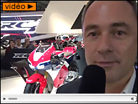 Interview vidéo : les nouveautés Honda 2015 avec Fabrice Recoque