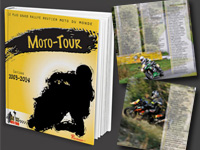 12 ans de Moto Tour dans un livre de 200 pages