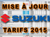 Tarifs et modèles A2 chez Suzuki pour la rentrée 2015