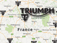 Triumph ouvre sa concession exclusive à Bourges