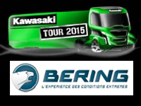 L'airbag Bering Protect Air équipe les motos du Kawasaki Tour 2015
