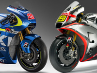 Aprilia et Suzuki hissent leurs couleurs officielles en Moto GP