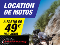 Promo sur la location moto et scooter chez Team Delétang