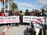 Les motards tunisiens demandent la baisse de la vignette pour une meilleure efficacité fiscale