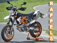 KTM rappelle ses 690 Enduro R 2015 et 690 SMC R