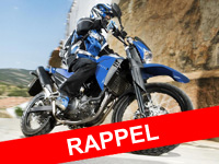 Yamaha rappelle les XT660 pour un contrôle du raccord de durite d'huile