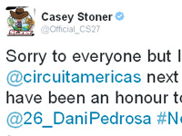 Moto GP : Stoner aurait bien aimé remplacer Pedrosa pendant sa convalescence...