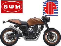 DIP importe quatre nouvelles motos de la gamme SWM en France