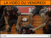 Vidéo moto du vendredi : Barres de rires avec Dani Pedrosa et son team