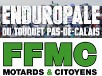 Enduropale : deux relais Motards Calmos sur la route du Touquet