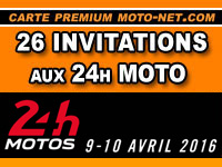 Votre invitation pour les 24H Motos du Mans !
