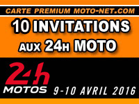 Votre invitation pour les 24H Motos du Mans !