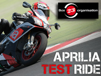 Aprilia Test Ride : testez la RSV4... avant de l'acheter ?