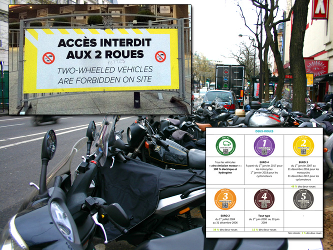 Paris interdite aux motos : la FFMC dénonce le retour de la vignette