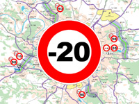 Vitesse en Ile-de-France : 20 km/h de moins pour aller plus vite...