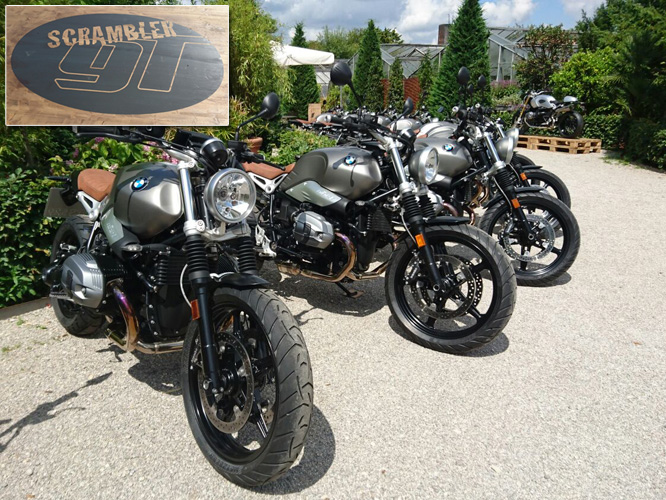 En direct de la présentation BMW R Nine T Scrambler