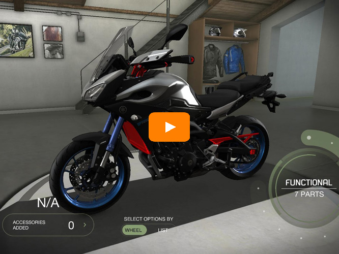 L'application des motos routières Yamaha est en ligne