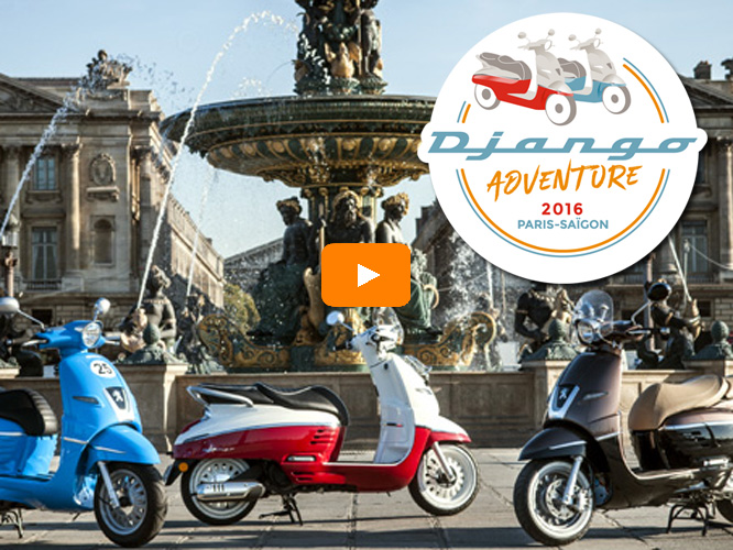 Roadtrip Paris Hô-Chi-Minh : 15 000 km en scooter Peugeot Django