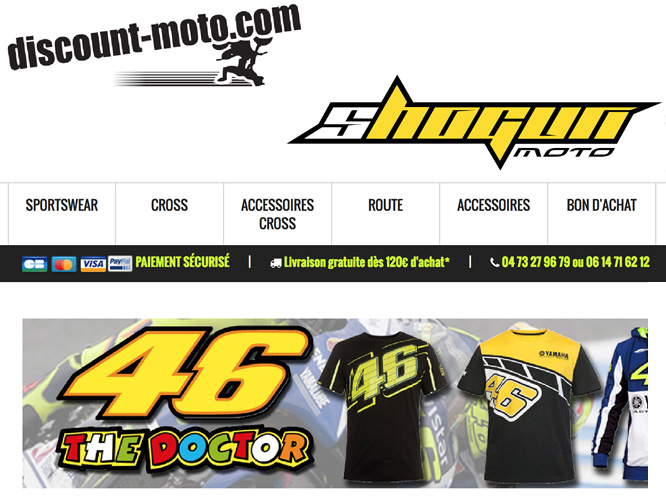 E-commerce : Shogunmoto rachète Discount-Moto