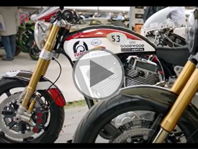 Vidéo moto du vendredi : nouvelles motos Arch au Goodwood Festival of Speed