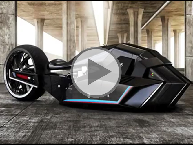 Vidéo moto du vendredi : Premières images du BMW Titan Concept