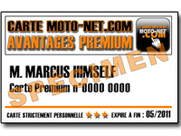 Faites des économies avec la Carte Premium Moto-Net.Com !