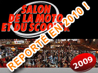 Le Mondial du deux-roues reporté à l'automne 2010 !