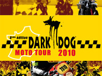 Challenge Yamaha FZ8 pour le Dark Dog Moto Tour