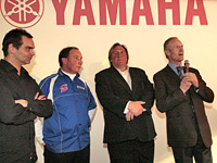 Depardieu inaugure la nouvelle concession Yamaha Les 2 roues à Roissy-en-France