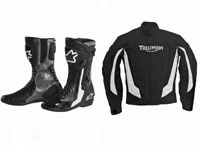 Triumph et Alpinestars présentent une gamme d'équipements commune