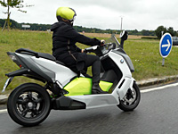 Essai scooter électrique BMW C Evolution : évolutionnaire !