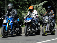 Essai comparatif Tuono V4RR Vs GSX-S1000 Vs MT-10 : de 1000 feux !